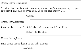Quotes from email and the web